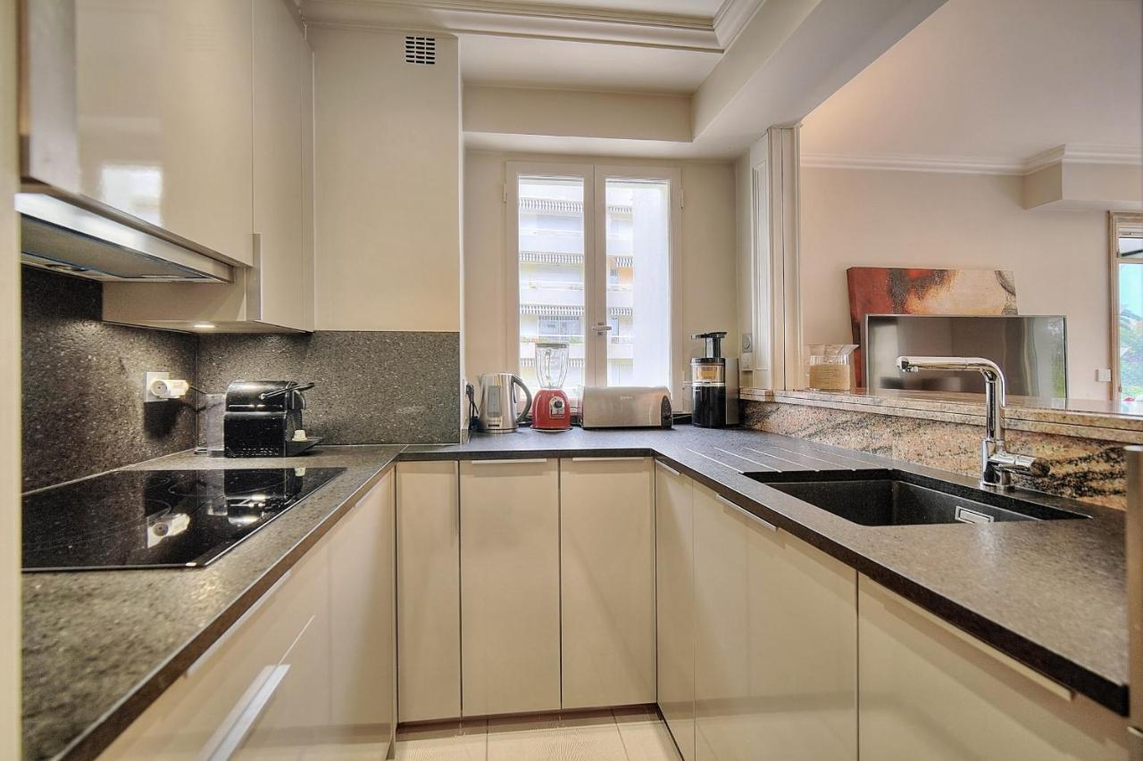 Immogroom - 2 Bedroom - Air Conditioning - Wifi - Terrace - Common Parking 戛纳 外观 照片