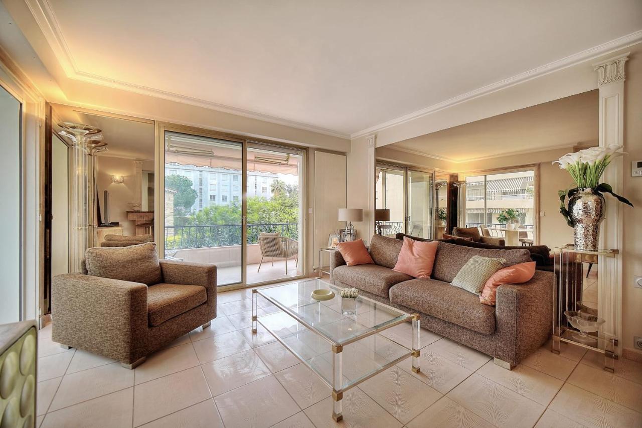 Immogroom - 2 Bedroom - Air Conditioning - Wifi - Terrace - Common Parking 戛纳 外观 照片
