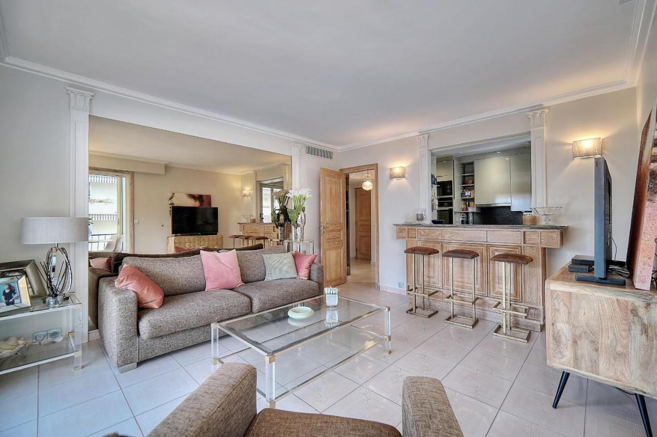 Immogroom - 2 Bedroom - Air Conditioning - Wifi - Terrace - Common Parking 戛纳 外观 照片