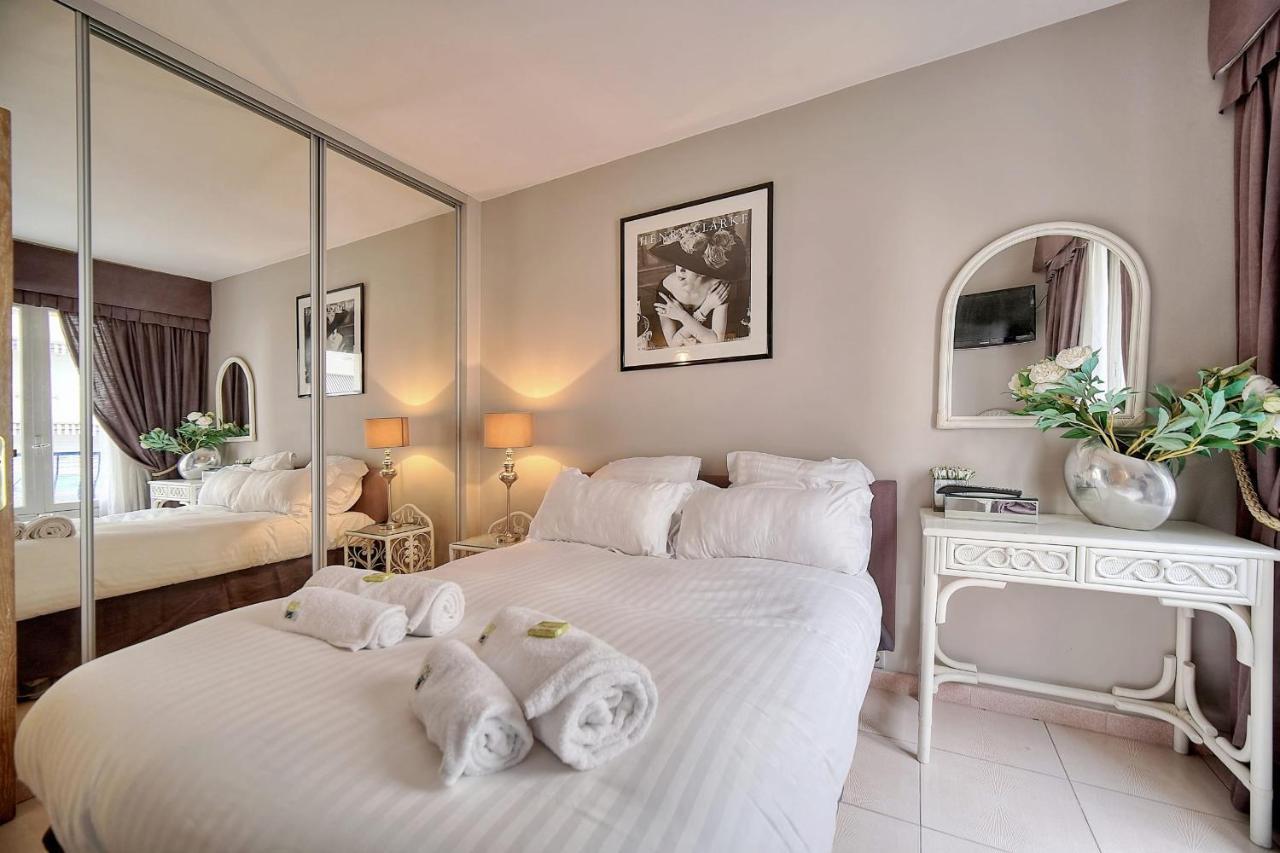 Immogroom - 2 Bedroom - Air Conditioning - Wifi - Terrace - Common Parking 戛纳 外观 照片